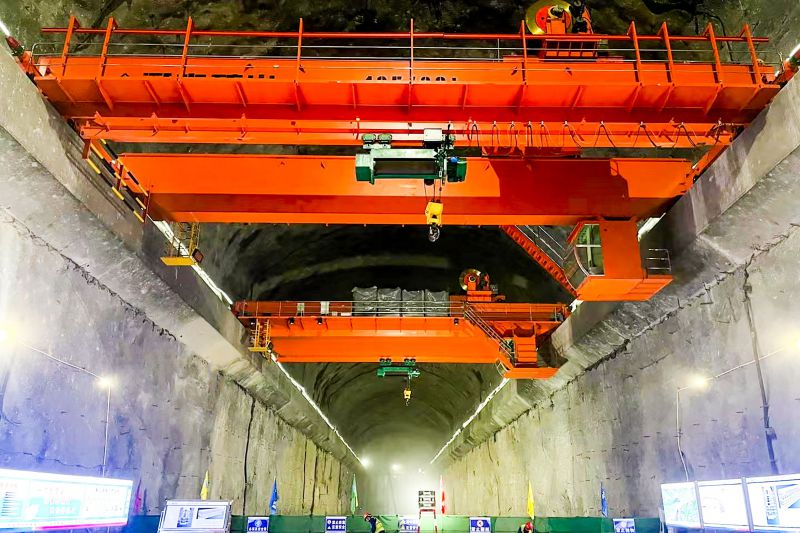 創新智造｜河南礦山綠色節能起重機助力國家重點工程